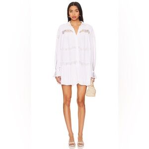 Tularosa Stacey Mini Dress in white size S